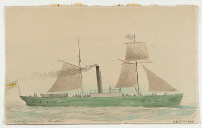 Angfartyget HERNOSAND von Per Wilhelm Cedergren